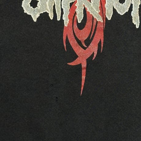 SLIPKNOT "FLAMING LOGO" HOODIE FITS LIKE X-LARGE 2130