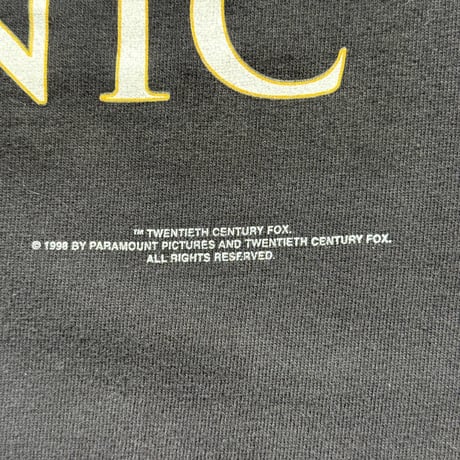 TITANIC "MOVIE PROMO" U.S. T'S X-LARGE 2071