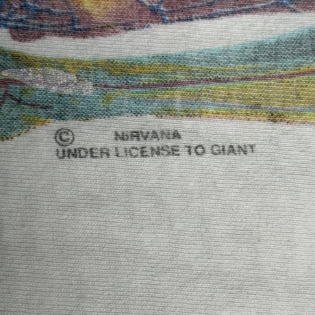NIRVANA "IN UTERO" SOFTEE X-LARGE 814