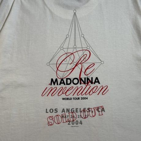 MADONNA "RE-INVENTION WORLD TOUR" GILDAN X-LARGE 2231