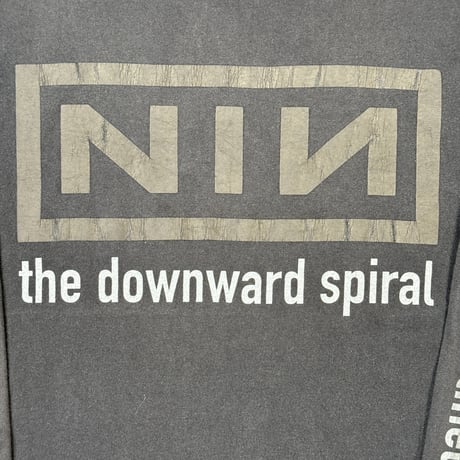 NINE INCH NAILS "THE DOWNWARD SPIRAL HALO EIGHT" LS ALLSPORT X-LARGE 1451