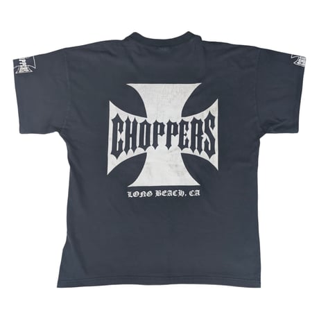 WEST COAST CHOPPERS "IRON CROSS BLACK" FITS LIKE X-LARGE  63
