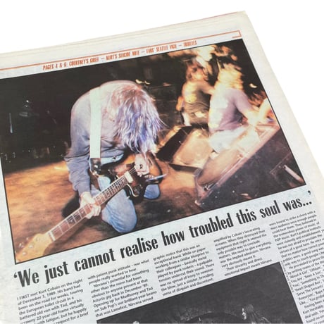 1994 NME MAGAZINE NIRVANA KURT COBAIN MEMORIAL ISSUE