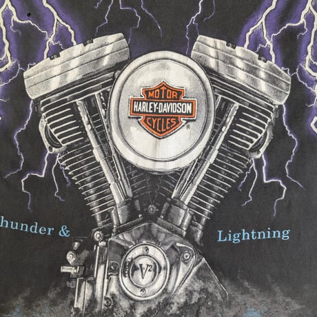 HARLEY DAVIDSON Thunder & Lightning OVP LARGE 341