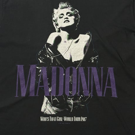 MADONNA "GIRL WORLD" FITS LIKE X-LARGE 1978
