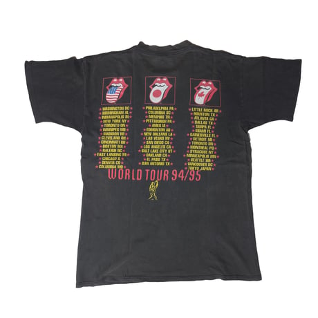 THE ROLLING STONES "WORLD TOUR 1994 /1995" BROCKUM LARGE ローリングストーンズ 610