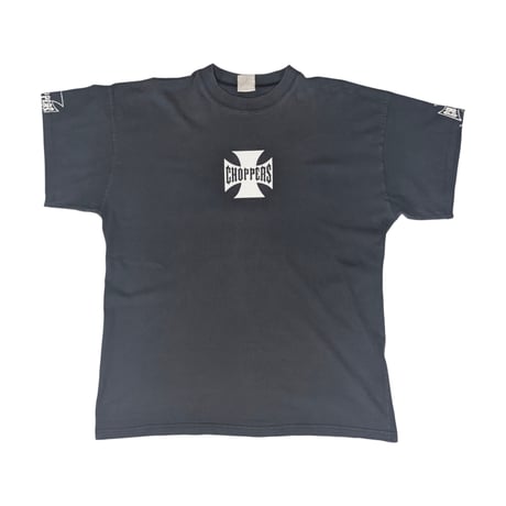 WEST COAST CHOPPERS "IRON CROSS BLACK" FITS LIKE X-LARGE  63
