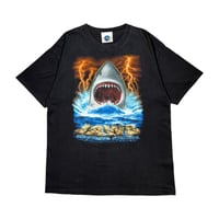 JAWS "JAWS AND THUNDER" UNIVERSAL STUDIO TAG X-LARGE 1999