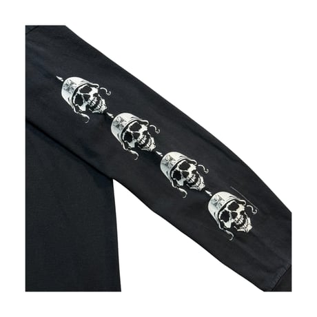 WEST COAST CHOPPERS "SKULL WITH HELMET" LS WCC TAG X-LARGE 2078