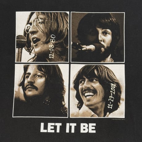 The Beatles【Let It Be】TENNESSEE RIVER X-LARGE ビートルズ 1139