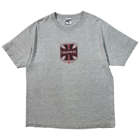 WEST COAST CHOPPERS "BRAND LOGO GRAY" JESSE WHO? FITS LIKE LARGE 1434
