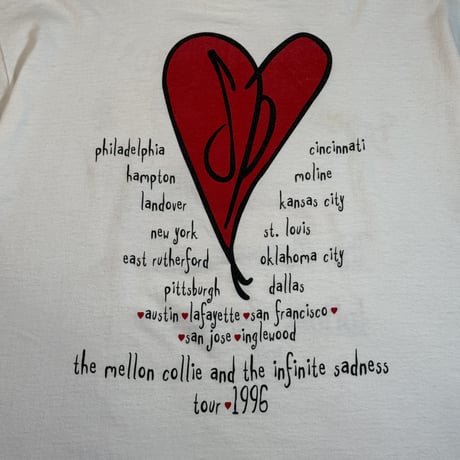 THE SMASHING PUMPKINS "TOUR 1996" FITS LIKE X-LARGE 2432