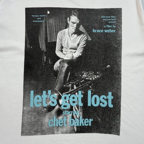 BRUCE WEBER "LET'S GET LOST STARRING CHET BAKER" FITS LIKE X-LARGE 1877