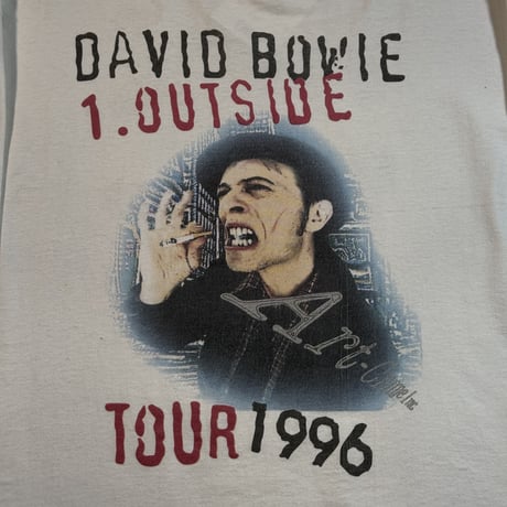 DAVID BOWIE "OUTSIDE TOUR 1996" LS X-LARGE 2619