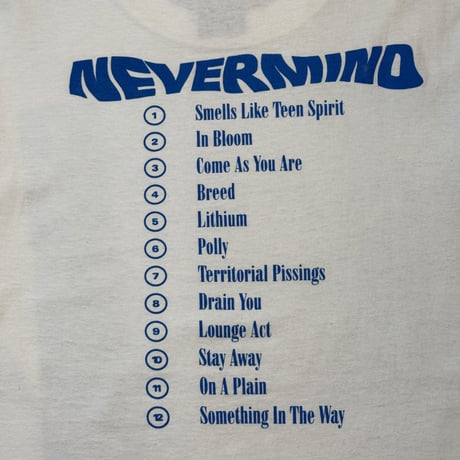 NIRVANA "NEVERMIND" GIANT BY TEE JAYS X-LARGE 1797