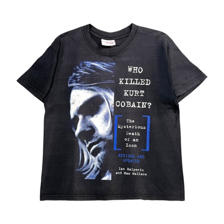 NIRVANA KURT COBAIN "WHO KILLED KURT COBAIN?"  EURO FITS LIKE X-LARGE 1479