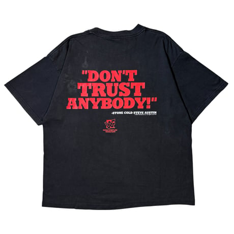 STONE COLD STEVE AUSTIN "DON'T TRUST ANYBODY!" TULTEX X-LARGE 1821
