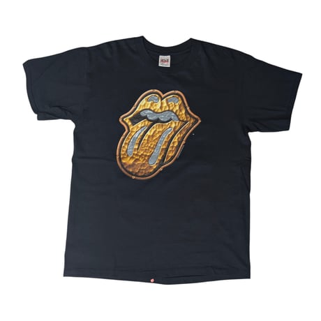 THE ROLLING STONES  "BRIDGE TO BABYLON GOLD TONGUE" ANVIL LARGE  614