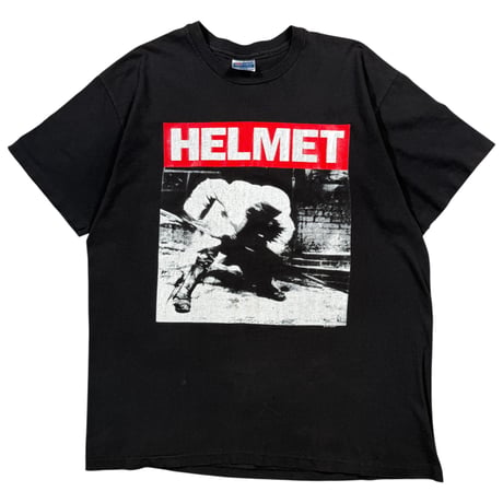 HELMET"MEANTIME"1992 HANES X-LARGE 1465