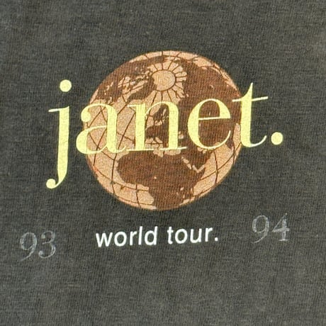 JANET JACKSON "WORLD TOUR 93 94" FITS LIKE X-LARGE 2082
