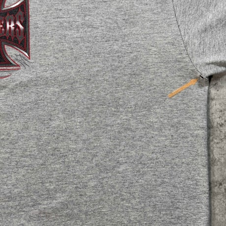 WEST COAST CHOPPERS "BRAND LOGO GRAY" JESSE WHO? FITS LIKE LARGE 1434