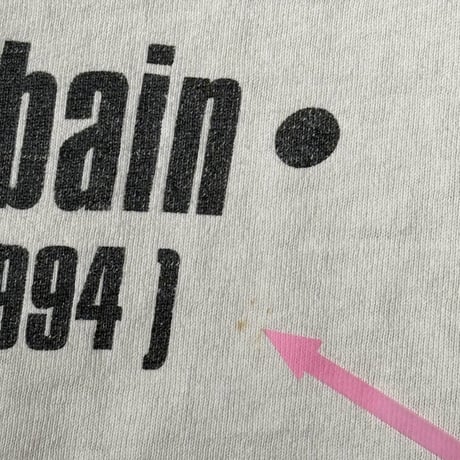 NIRVANA "KURT COBAIN MEMORIAL" LS GIANT X-LARGE 933