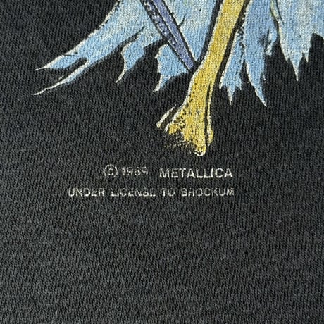 METALLICA "THEIR MONEY TIPS HER SCALES AGAIN" BROCKUM LARGE 2176