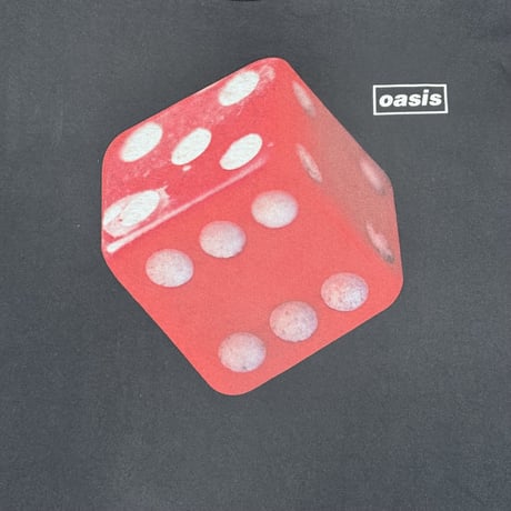 OASIS "1997 BE HERE NOW TOUR DICE" SCREEN STARS X-LARGE 1255