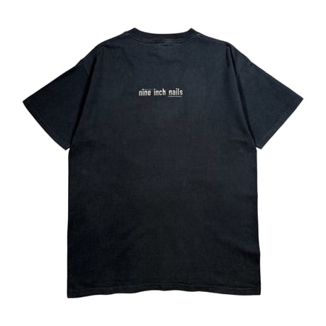 NINE INCH NAILS "BOX LOGO" FRUIT OF THE LOOM LARGE 525