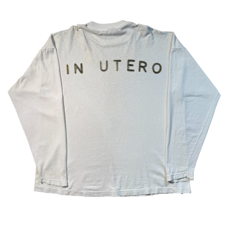 NIRVANA "IN UTERO" LS SCREENSTARS X-LARGE 2119