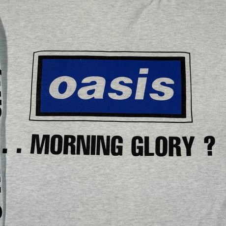 OASIS "MORNING GLORY?" LS FITS LIKE X-LARGE 1955