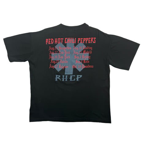 RED HOT CHILI PEPPERS "EUROPEAN TOUR" GIANT FITS LIKE X-LARGE 902