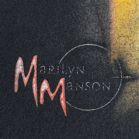 MARILYN MANSON "UNSAFE" Y2K SCREENSTARS X-LARGE 1072