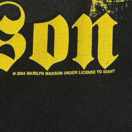 MARILYN MANSON "AGAINST ALL GODS AMERICAN TOUR 2004" TENNESSEE RIVER LARGE 657