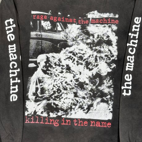 RAGE AGAINST THE MACHINE "FUCK YOU I WONT DO WHAT YOU TELL ME" LS FITS LIKE X-LARGE NO.2038
