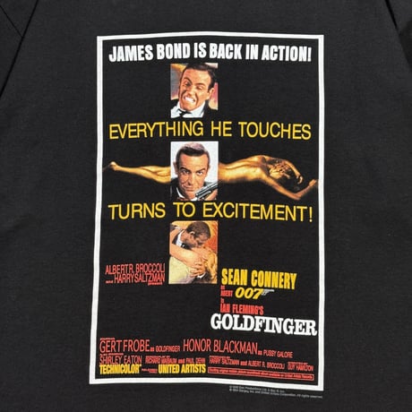 JAMES BOND "GOLD FINGER" ALLSPRT X-LARGE 1700