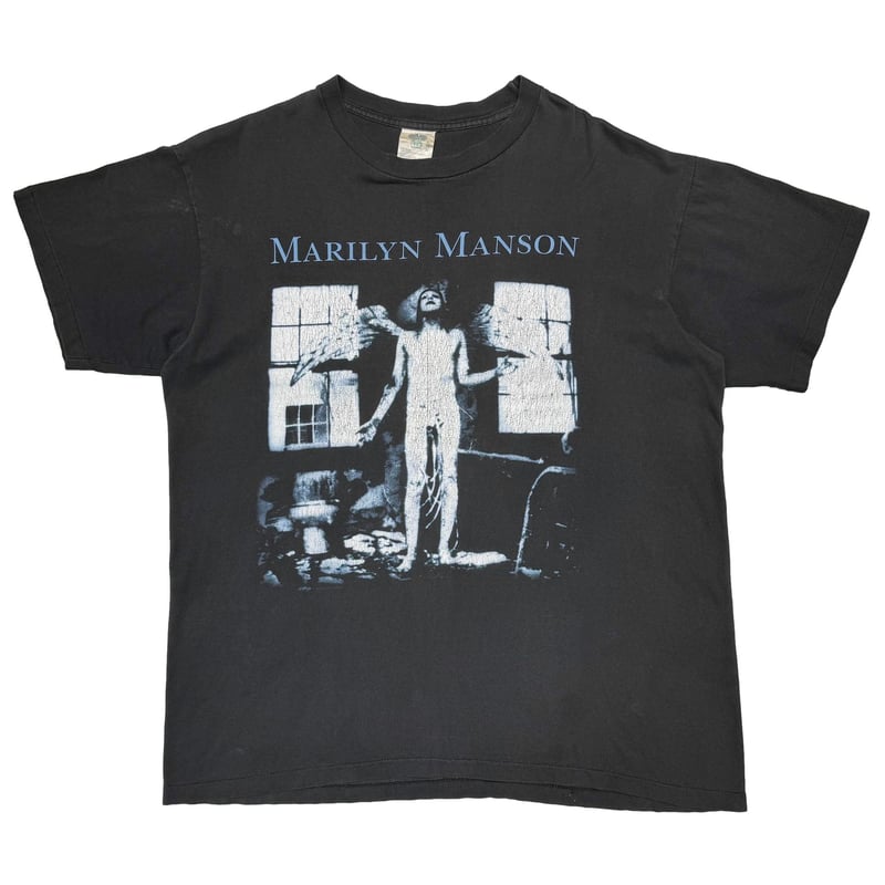 90s Marilyn Manson \"The End \" XL 鬼フェード Marilyn Manson - Signed Limited Edition Oversize Print (1998