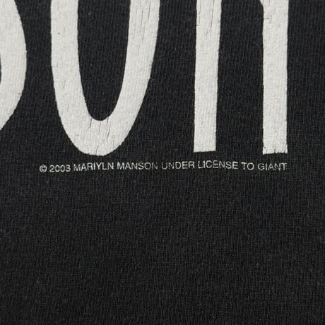 MARILYN MANSON " GROTESK BURLESK " X-LARGE TENNRSSEE RIVER 653