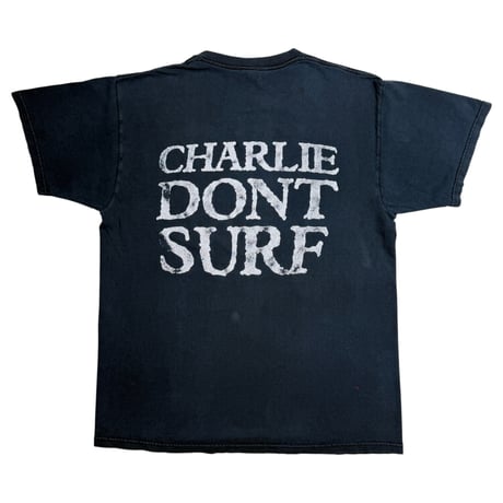 CHARLES MANSON "CHARLIE DONT SURF" FRUIT OF THE LOOM LARGE 1658
