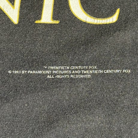 TITANIC "MOVIE PROMO BLACK" U.S. T'S X-LARGE 997
