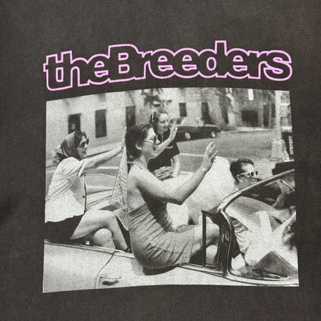 THE BREEDERS "WOMEN WAVING FROM A CAR" HANES X-LARGE 1956