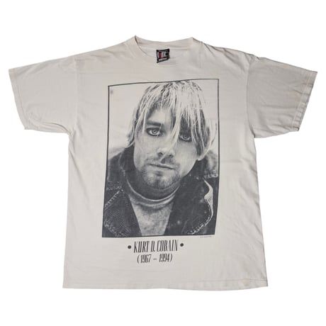 NIRVANA KURT COBAIN "MEMORIAL 1967-1994" GIANT BY TULTEX X-LARGE 587