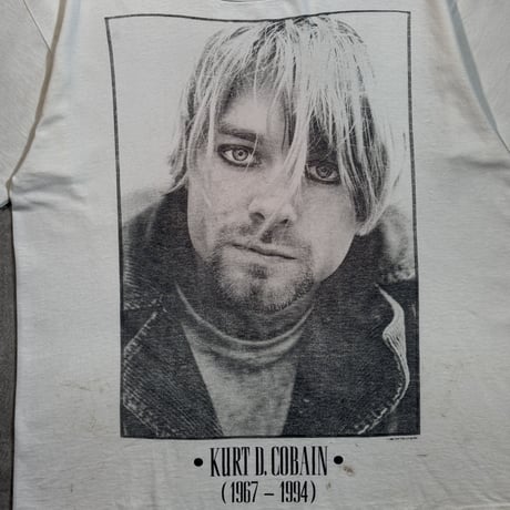 KURT COBAIN "MEMORIAL WHITE" ANVIL X-LARGE 1827