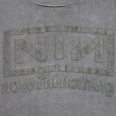 NINE INCH NAILS "BOX LOGO NOW I AM NOTHING" ALLSPORT X-LARGE 2158