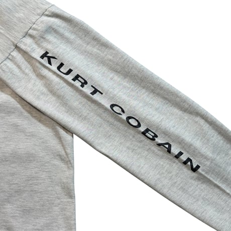 KURT COBAIN "MEMORIAL WHITE" LS FITS LIKE X-LARGE 2319