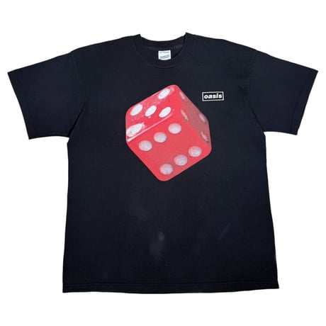 OASIS "1997 BE HERE NOW TOUR DICE" SCREEN STARS X-LARGE 1255