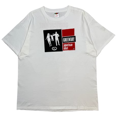 GREENDAY "AMERICAN IDIOT 2004" FRUIT OF THE LOOM X-LARGE 1707