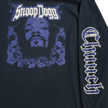 SNOOP DOGG "WELCOME TO THA CHUUCH" LS AAA X-LARGE スヌープドッグ 1403