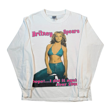BRITNEY SPEARS "OOPS!...I DID IT AGAIN TOUR 2009" LS GILDAN X-LARGE 2090