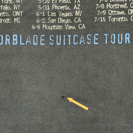 BUSH "RAZORBLADE SUITCASE TOUR" LS FITS LIKE X-LARGE 1778